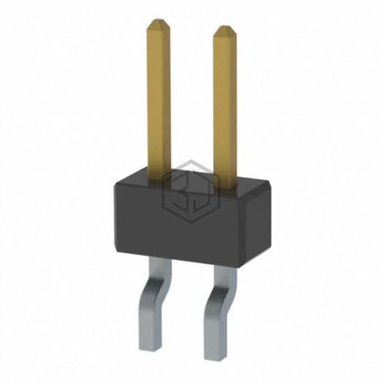 MMT-102-02-S-SH - Samtec Inc. - Rectangular Connectors - Headers, Male Pins