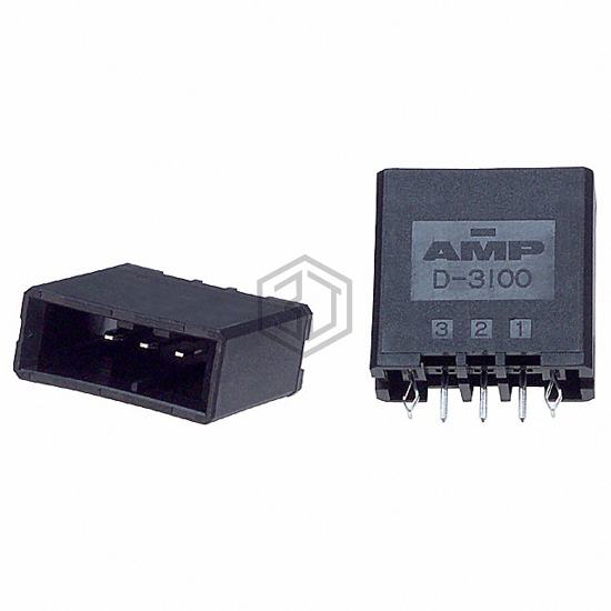 2-178313-5 - TE Connectivity AMP Connectors - Rectangular Connectors - Headers, Male Pins