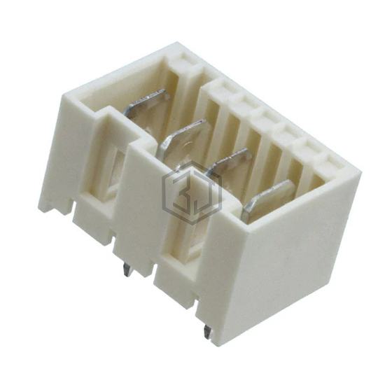 2-1971896-4 - TE Connectivity AMP Connectors - Rectangular Connectors - Headers, Male Pins