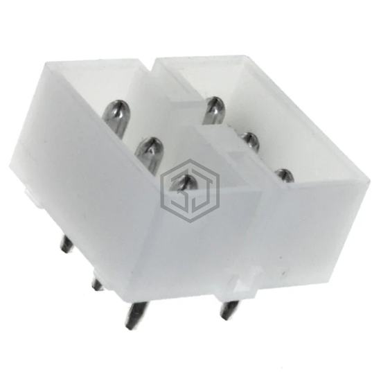 350425-1 - TE Connectivity AMP Connectors - Rectangular Connectors - Headers, Male Pins