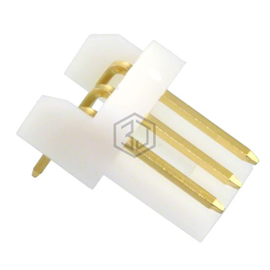 176153-3 - TE Connectivity AMP Connectors - Rectangular Connectors - Headers, Male Pins