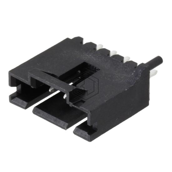 104450-4 - TE Connectivity AMP Connectors - Rectangular Connectors - Headers, Male Pins