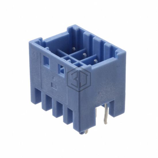 2-1827393-3 - TE Connectivity AMP Connectors - Rectangular Connectors - Headers, Male Pins