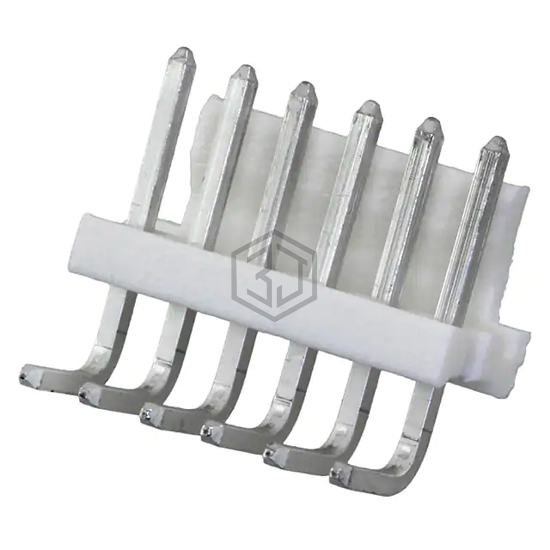 3-644754-6 - TE Connectivity AMP Connectors - Rectangular Connectors - Headers, Male Pins