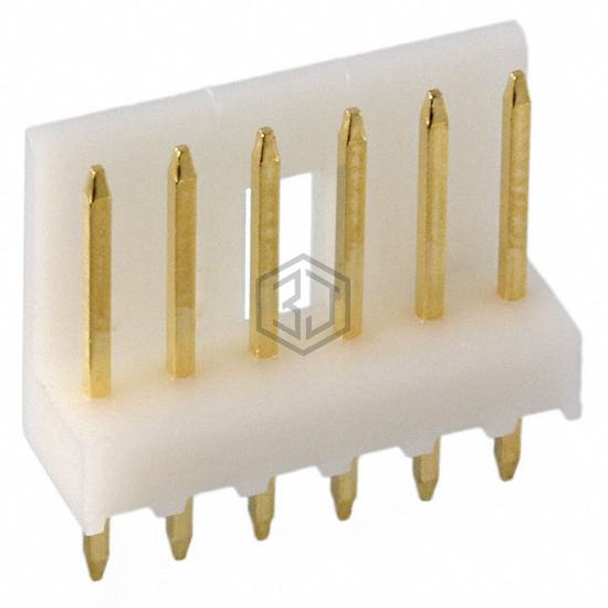 173081-6 - TE Connectivity AMP Connectors - Rectangular Connectors - Headers, Male Pins