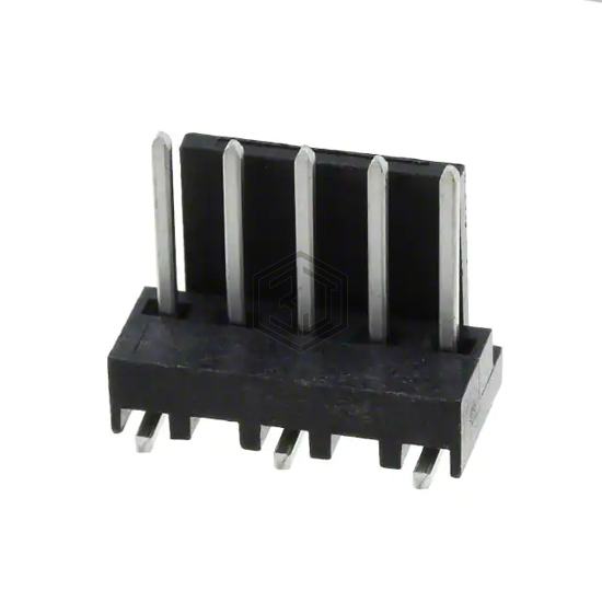 3-647106-5 - TE Connectivity AMP Connectors - Rectangular Connectors - Headers, Male Pins