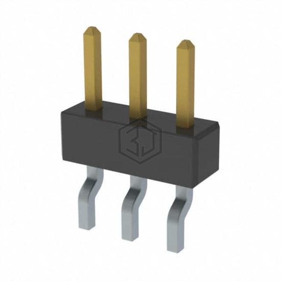 MMT-103-01-S-SH-P-TR - Samtec Inc. - Rectangular Connectors - Headers, Male Pins