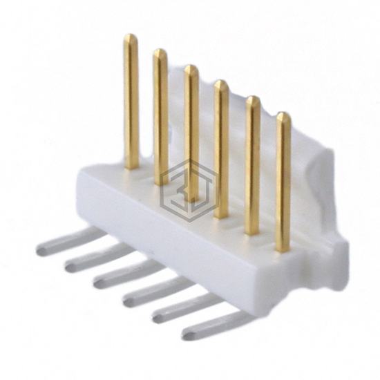 3-641127-6 - TE Connectivity AMP Connectors - Rectangular Connectors - Headers, Male Pins