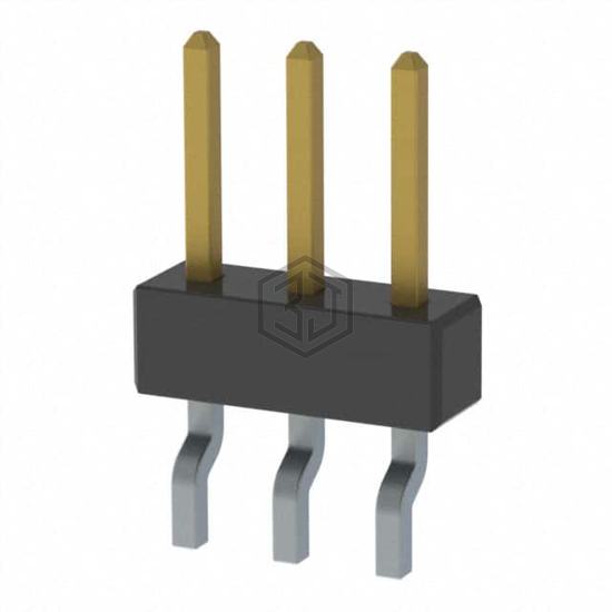 MMT-103-02-S-SH-P-TR - Samtec Inc. - Rectangular Connectors - Headers, Male Pins