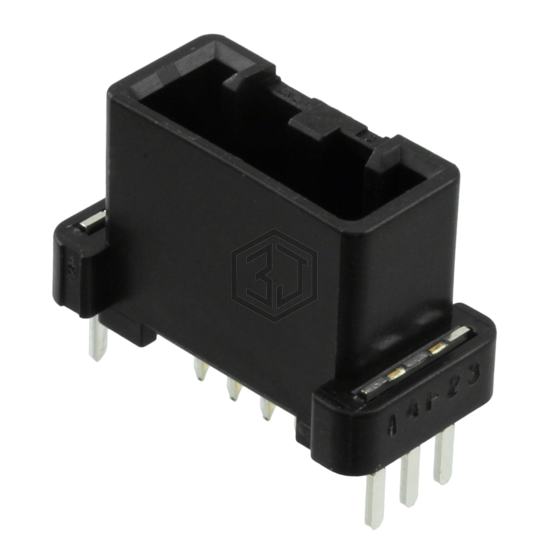 GT8E-5P-DSA - Hirose Electric Co Ltd - Rectangular Connectors - Headers, Male Pins