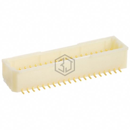 BM40B-SRDS-G-TF(LF)(SN) - JST Sales America Inc. - Rectangular Connectors - Headers, Male Pins