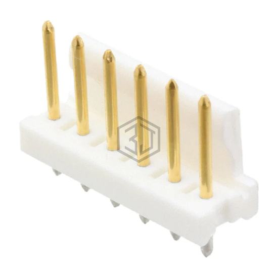 3-641209-6 - TE Connectivity AMP Connectors - Rectangular Connectors - Headers, Male Pins