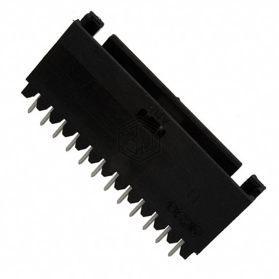 6-103080-0 - TE Connectivity AMP Connectors - Rectangular Connectors - Headers, Male Pins