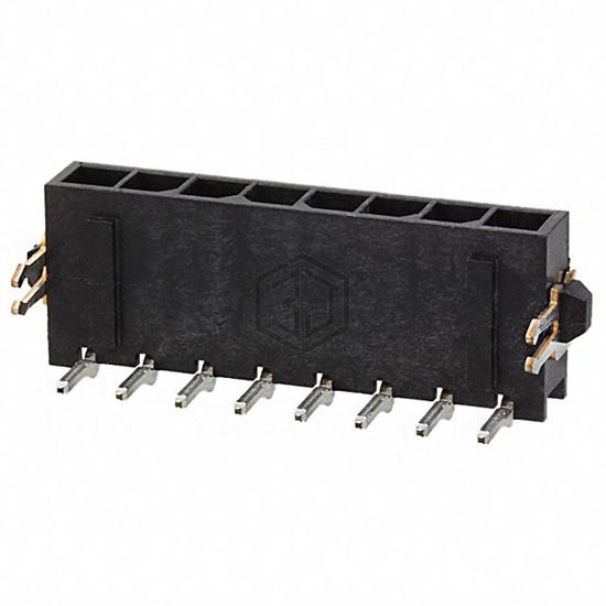 2-1445054-8 - TE Connectivity AMP Connectors - Rectangular Connectors - Headers, Male Pins