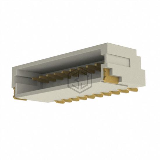 T1M-10-GF-S-RA-TR - Samtec Inc. - Rectangular Connectors - Headers, Male Pins