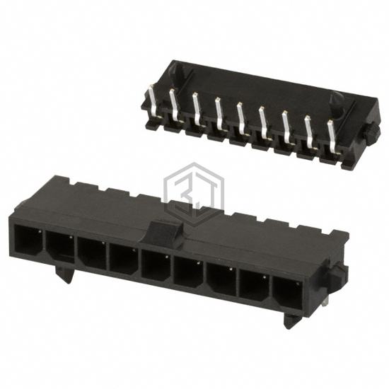 2-1445055-9 - TE Connectivity AMP Connectors - Rectangular Connectors - Headers, Male Pins