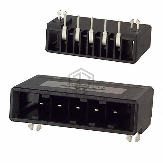 1-316130-2 - TE Connectivity AMP Connectors - Rectangular Connectors - Headers, Male Pins