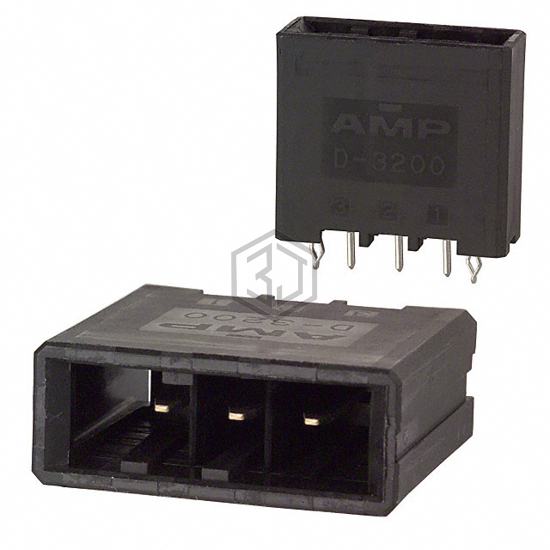2-178136-3 - TE Connectivity AMP Connectors - Rectangular Connectors - Headers, Male Pins