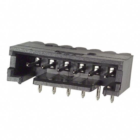 5-102523-4 - TE Connectivity AMP Connectors - Rectangular Connectors - Headers, Male Pins