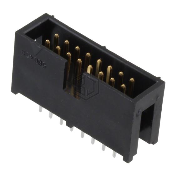 HIF3F-16PA-2.54DSA(71) - Hirose Electric Co Ltd - Rectangular Connectors - Headers, Male Pins