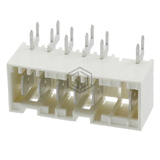 1955660-7 - TE Connectivity AMP Connectors - Rectangular Connectors - Headers, Male Pins