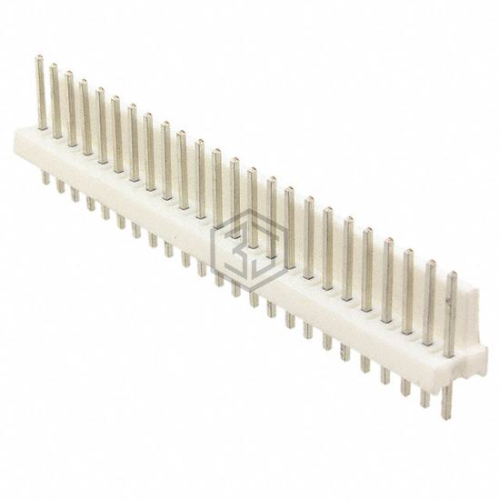 2-640454-4 - TE Connectivity AMP Connectors - Rectangular Connectors - Headers, Male Pins