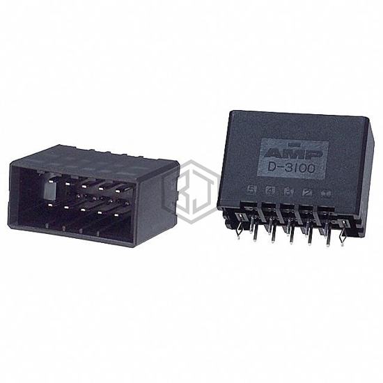 178325-5 - TE Connectivity AMP Connectors - Rectangular Connectors - Headers, Male Pins