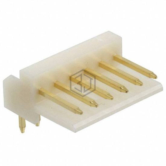 176153-6 - TE Connectivity AMP Connectors - Rectangular Connectors - Headers, Male Pins