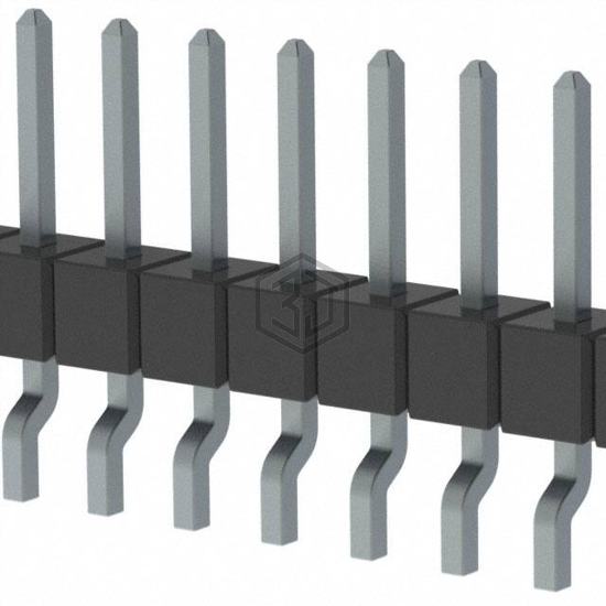 MMT-111-02-T-SH - Samtec Inc. - Rectangular Connectors - Headers, Male Pins