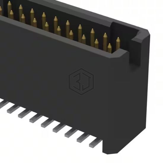 TFC-125-22-F-D-K-TR - Samtec Inc. - Rectangular Connectors - Headers, Male Pins