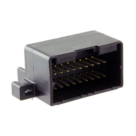 174055-2 - TE Connectivity AMP Connectors - Rectangular Connectors - Headers, Male Pins