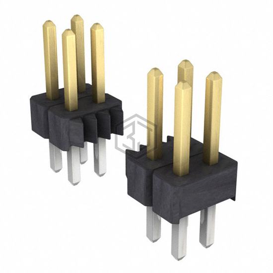 892-18-050-10-001101 - Preci-Dip - Rectangular Connectors - Headers, Male Pins