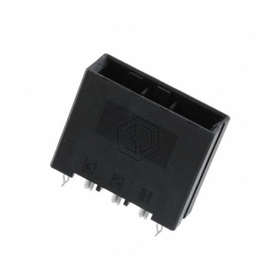 1-1747277-3 - TE Connectivity AMP Connectors - Rectangular Connectors - Headers, Male Pins