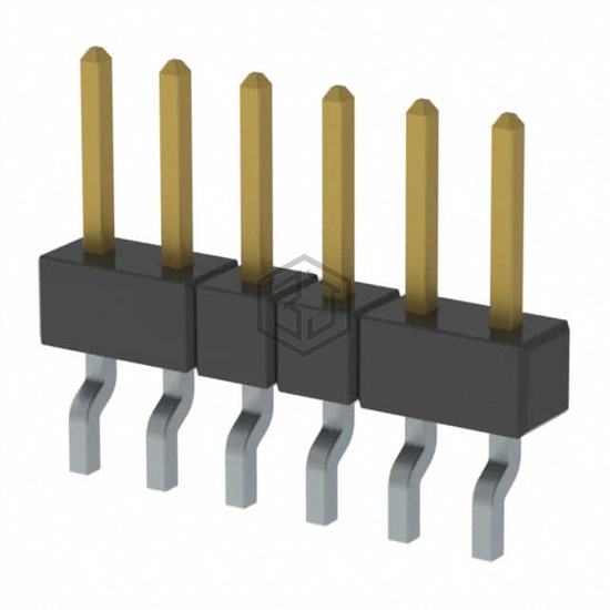 MMT-106-02-S-SH - Samtec Inc. - Rectangular Connectors - Headers, Male Pins