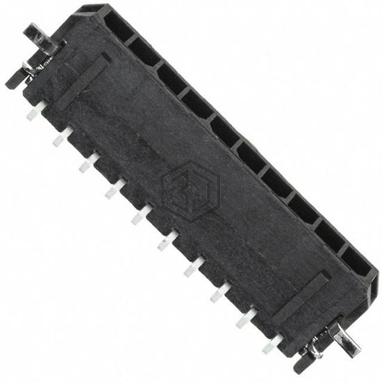 0436501013 - Molex - Rectangular Connectors - Headers, Male Pins