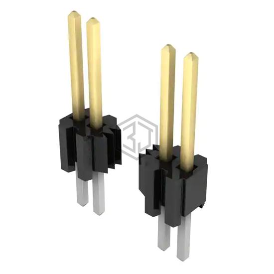 TMS-107-01-L-S - Samtec Inc. - Rectangular Connectors - Headers, Male Pins