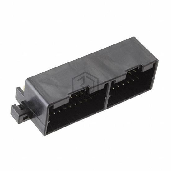 174146-2 - TE Connectivity AMP Connectors - Rectangular Connectors - Headers, Male Pins