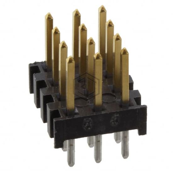 103817-2 - TE Connectivity AMP Connectors - Rectangular Connectors - Headers, Male Pins