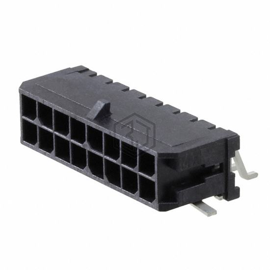 0430451610 - Molex - Rectangular Connectors - Headers, Male Pins