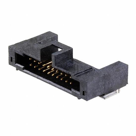 104895-2 - TE Connectivity AMP Connectors - Rectangular Connectors - Headers, Male Pins