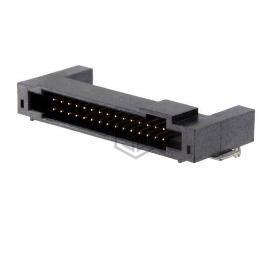104894-3 - TE Connectivity AMP Connectors - Rectangular Connectors - Headers, Male Pins