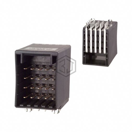 917251-2 - TE Connectivity AMP Connectors - Rectangular Connectors - Headers, Male Pins