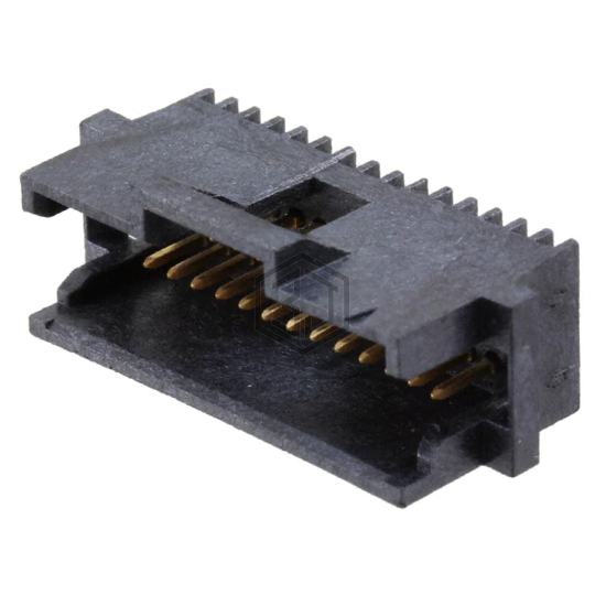 6-104068-2 - TE Connectivity AMP Connectors - Rectangular Connectors - Headers, Male Pins