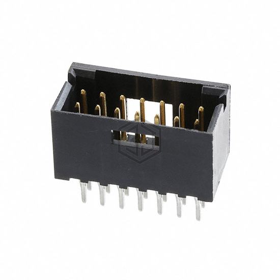 102699-6 - TE Connectivity AMP Connectors - Rectangular Connectors - Headers, Male Pins
