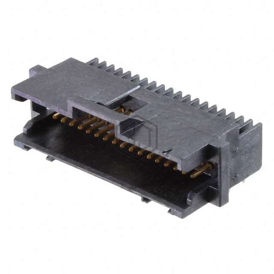 6-104069-4 - TE Connectivity AMP Connectors - Rectangular Connectors - Headers, Male Pins