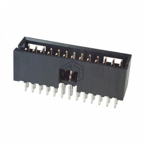 6-102699-2 - TE Connectivity AMP Connectors - Rectangular Connectors - Headers, Male Pins