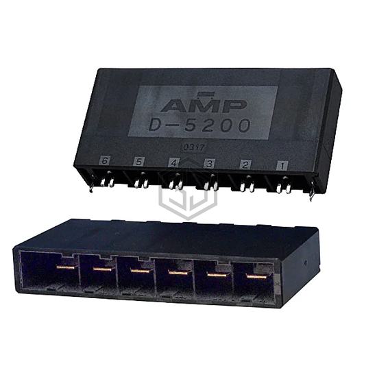 1-179960-2 - TE Connectivity AMP Connectors - Rectangular Connectors - Headers, Male Pins