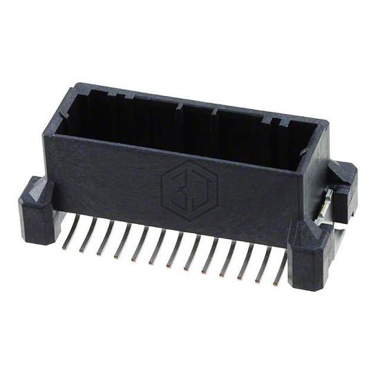 1-1939995-3 - TE Connectivity AMP Connectors - Rectangular Connectors - Headers, Male Pins