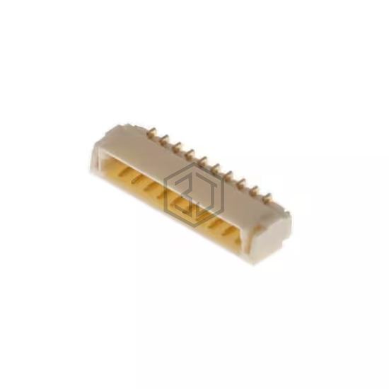 08SH-A-10-TS-SMT-PP-T/R - Adam Tech - Rectangular Connectors - Headers, Male Pins