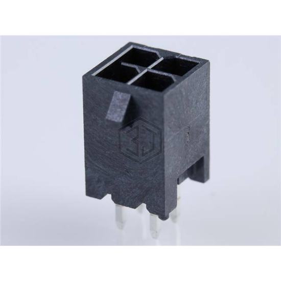 206832-0401 - Molex - Rectangular Connectors - Headers, Male Pins